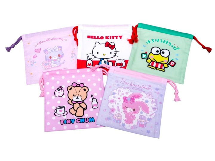 サンリオキャラクターズA ブラインド 巾着M ラインアップ