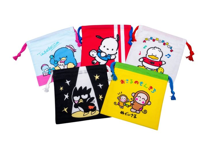 サンリオキャラクターズE ブラインド 巾着M ラインアップ