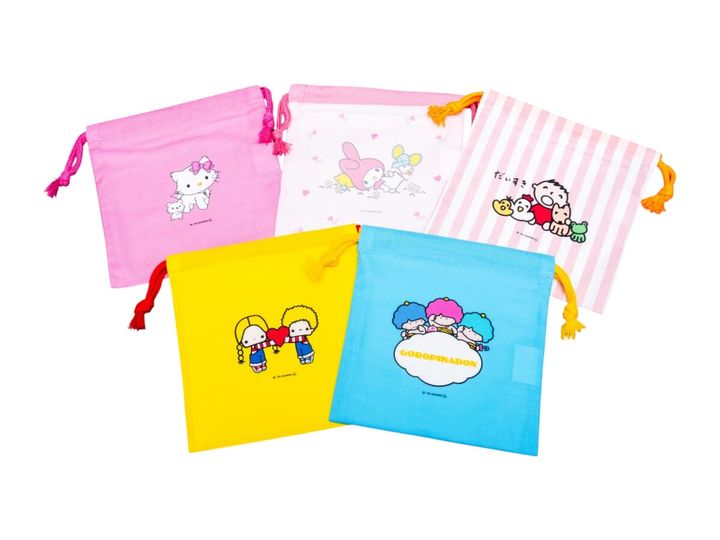 サンリオキャラクターズB ブラインド 巾着M 裏