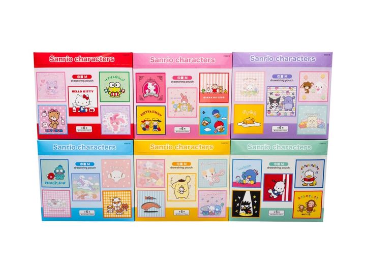 スケーター「サンリオキャラクターズ」巾着M BOX