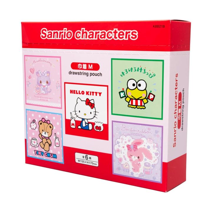 サンリオキャラクターズA ブラインド 巾着M BOXセット