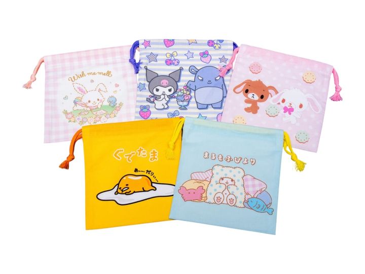 サンリオキャラクターズC ブラインド 巾着M ラインアップ