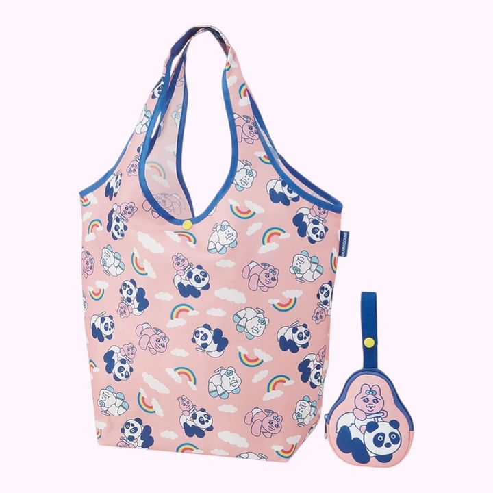 ポーチ付ショッピングエコバッグ