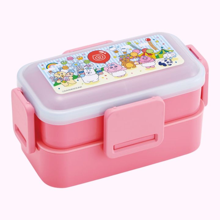 2段ふわっと弁当箱