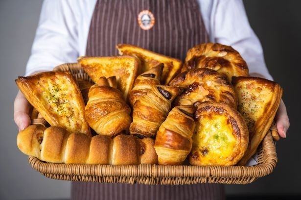 「サンマルクカフェ」では店内で焼き上げるパンや手作りのサンドイッチが楽しめる