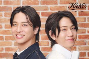 timelesz寺西拓人＆橋本将生、『キールズ』新ビジュアルで発光肌を披露