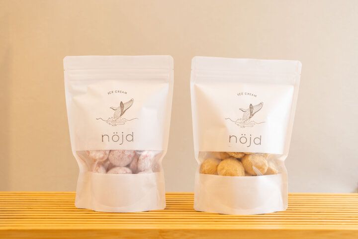 ホテル出身パティシエによるスイーツも♪堀江のアイスクリーム専門店「nöjd ICE CREAM」