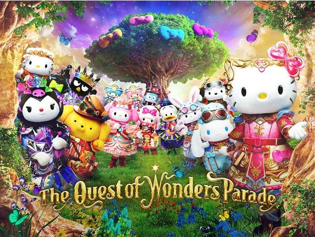 35周年を記念したサンリオピューロランドのアニバーサリーイベント (C)2025 SANRIO CO., LTD. TOKYO, JAPAN 著作 株式会社サンリオ