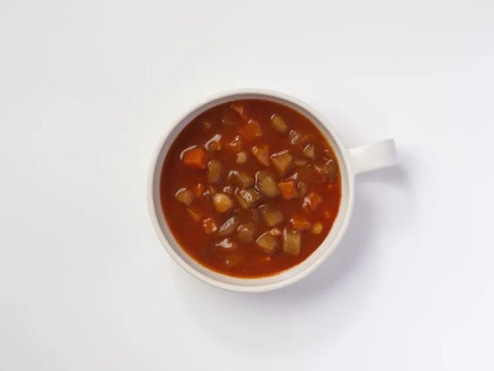 ごろっと野菜のミネストローネのパッケージと中身