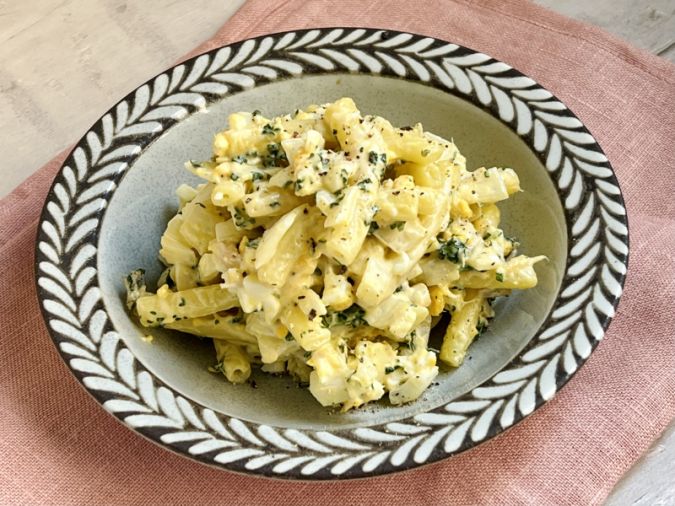 新たまとツナのマカロニサラダ