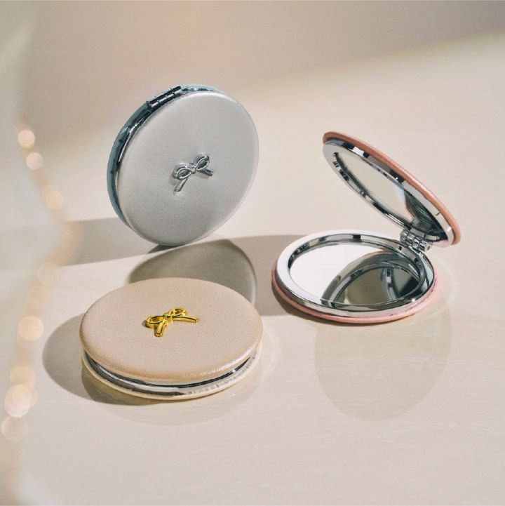 ハンドミラー Afternoon Tea LIVING アフターヌーン ティー リビング リボンミニミラー 手鏡