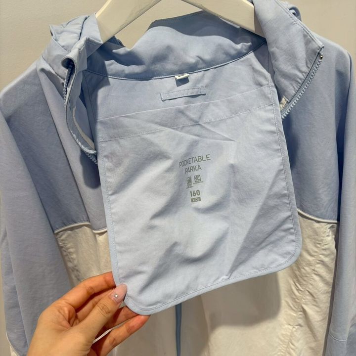 ユニクロ ポケッタブルUVカットパーカ