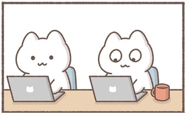 仕事に集中… （C）もずく／KADOKAWA