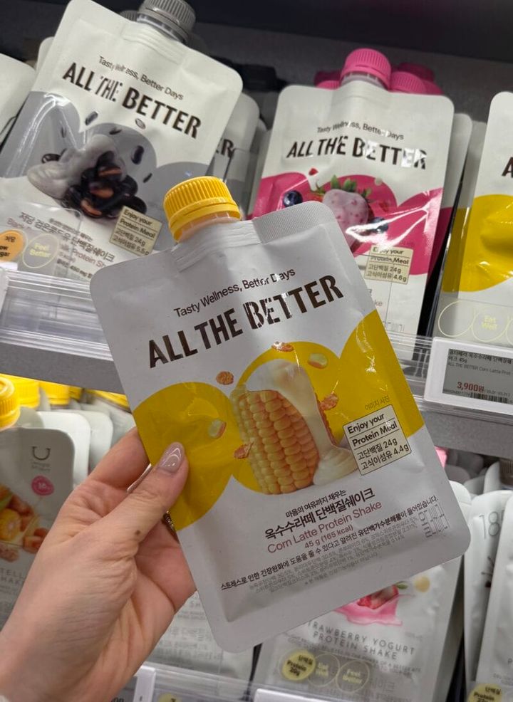 ALL THE BETTER プロテインシェイク