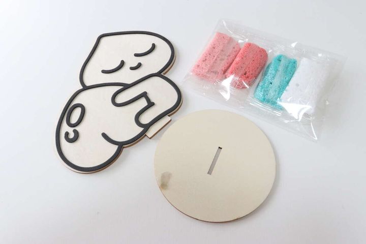 DIYぬりえジェル（カカオフレンズ、アピーチ）