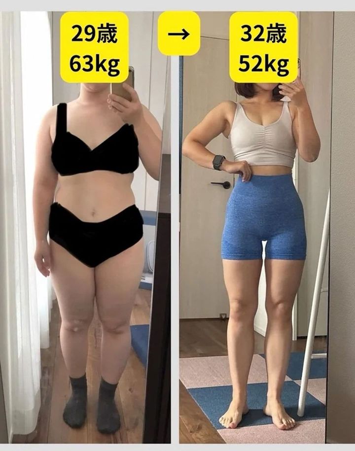 ダイエット・筋トレ前の姿と現在