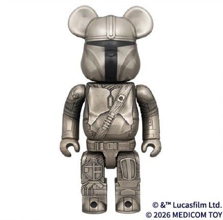 ベアブリック ロイヤル セランゴール ザ マンダロリアン400%