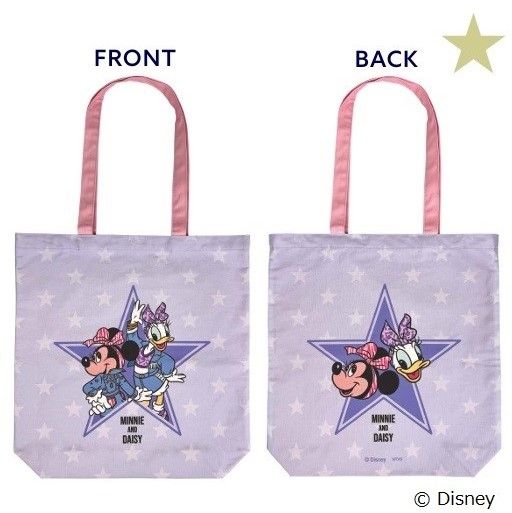 ミニー＆デイジー〈スター〉トートバッグ