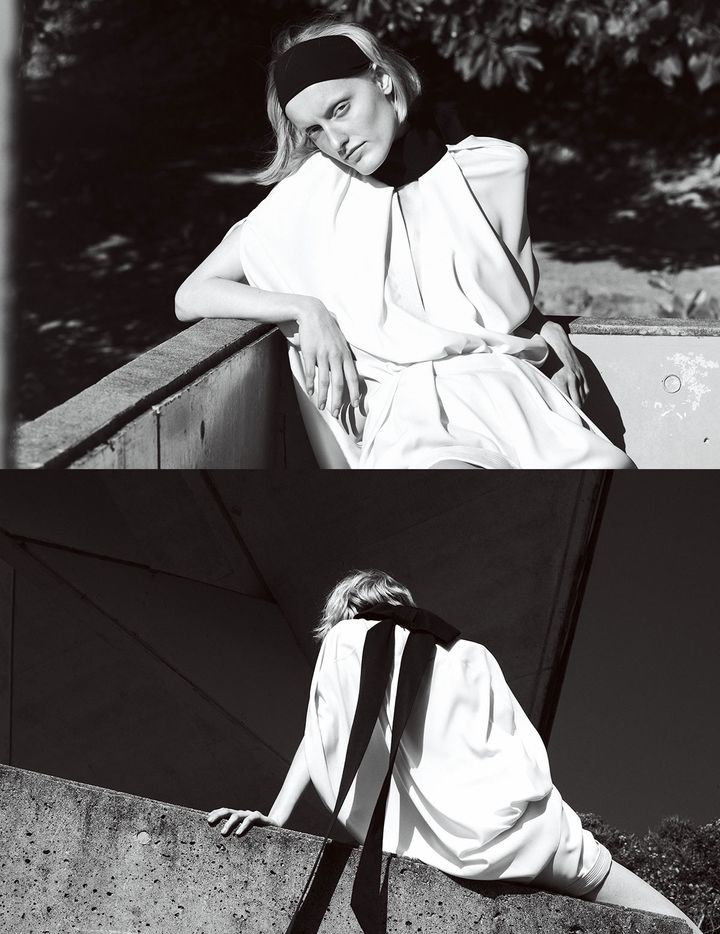 ランバンのドレスアップスタイル