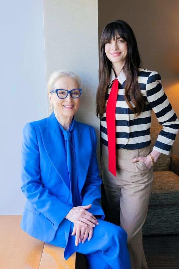 『プラダを着た悪魔２』の裏話を語ってくれたメリル・ストリープとアン・ハサウェイ [c] 2026 20th Century Studios. All Rights Reserved.