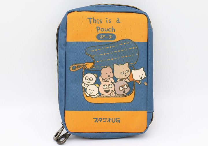 にしむらゆうじ10年の男オリジナルポーチ両面異なるデザイン