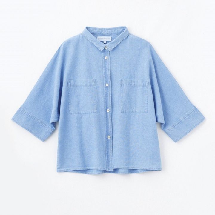 2026しまむら春夏ブルードルマンデニムブラウス