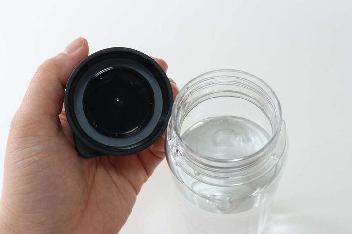 ドリンクボトル（黒、収納取っ手付）550mL パッキン