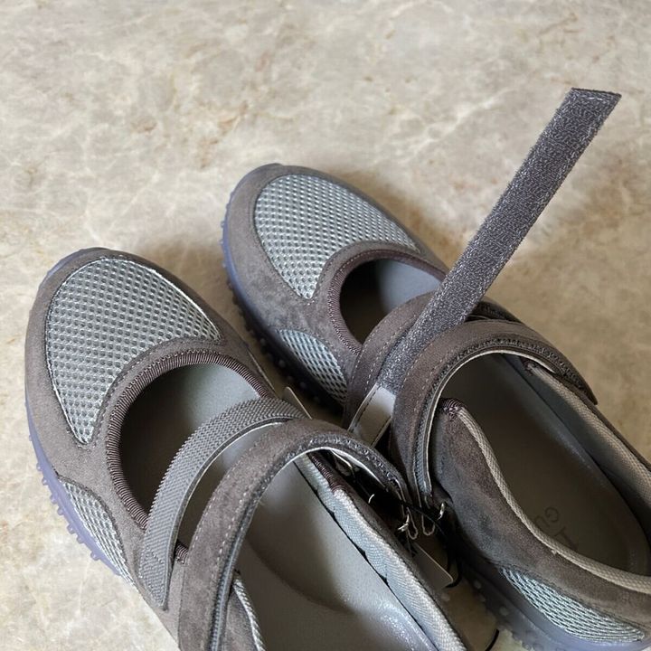 GU ダブルストラップバレエスニーカー 着用 サイズ感