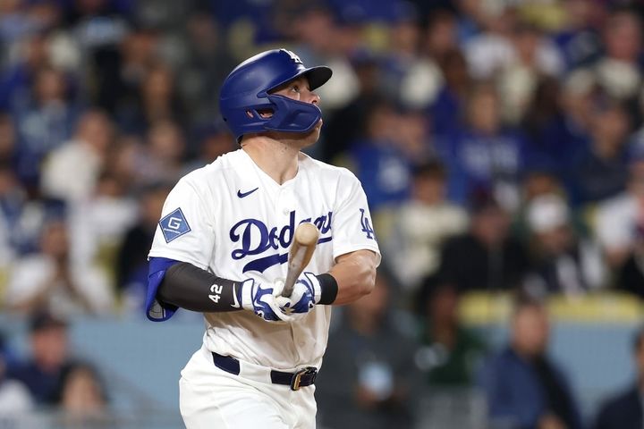 ドジャースのダルトン・ラッシング（C）Getty Images