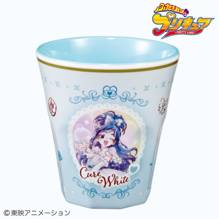 メラミンタンブラー ふたりはプリキュア 水彩（キュアホワイト）