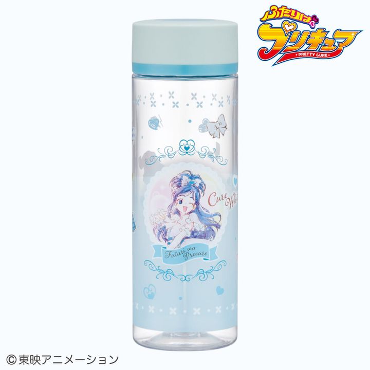 シンプルデザインブローボトル ふたりはプリキュア 水彩（キュアホワイト）