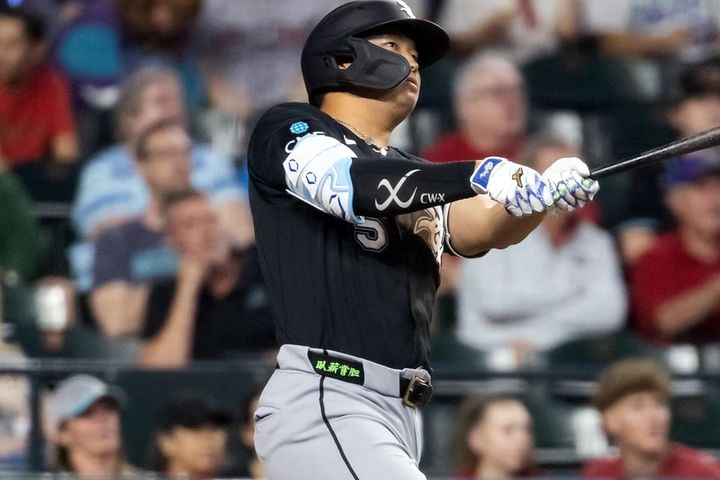 ホワイトソックスの村上宗隆（C）ロイター