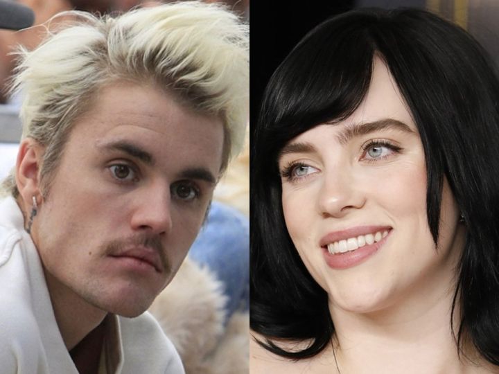 ビリー・アイリッシュ、憧れのジャスティン・ビーバーとコーチェラで共演 （C）AFLO width=