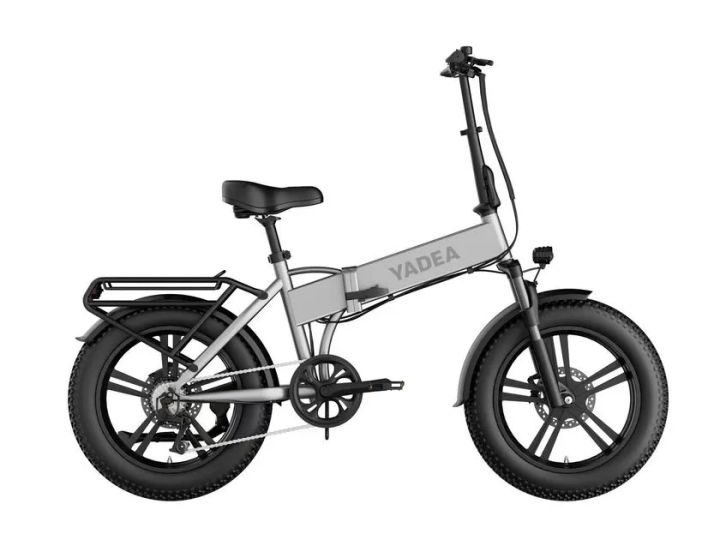 YADEAの電動アシスト自転車HNT-01シルバー