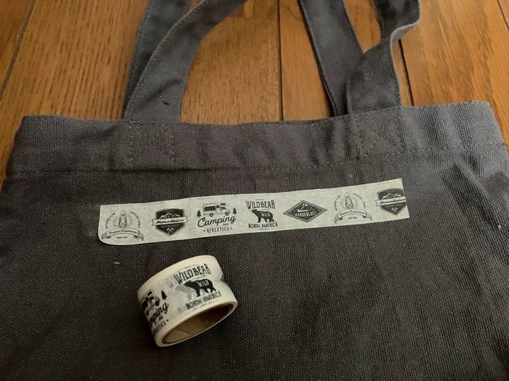 Seria(セリア)：虫よけマスキングテープ アウトドア柄