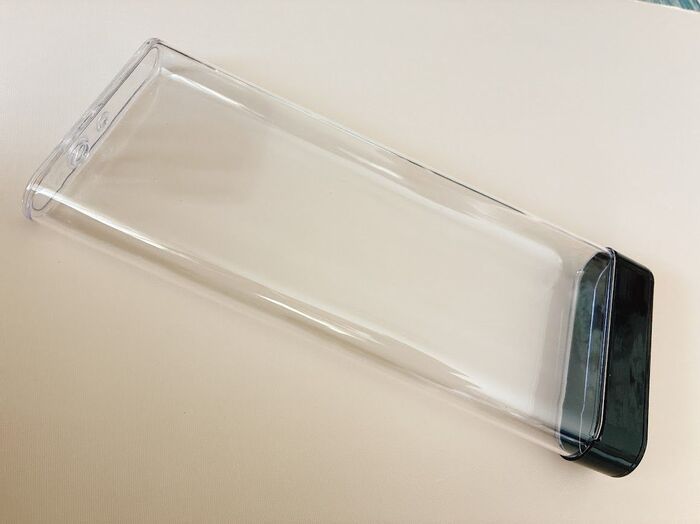 【ダイソー】厚さわずか3.3cmの“超スリム”な容器が買いでした♪キッチンの〈優秀コラボアイテム〉に注目！