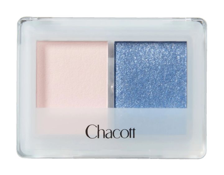 ブルーアイシャドウ チャコット アイシャドウデュオ 602 似合う 使い方