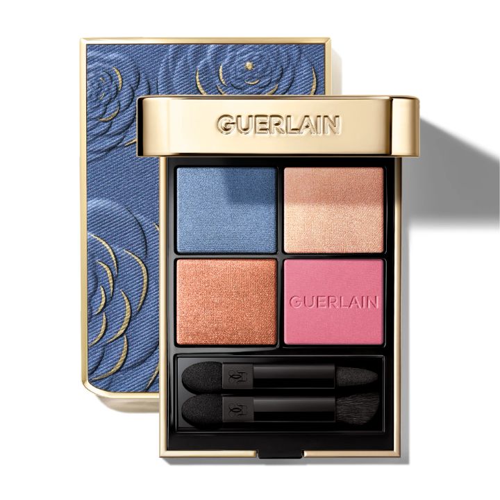 ブルーアイシャドウ ゲラン オンブル ジェ 396 似合う 使い方