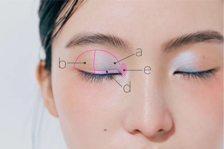 ディオールショウ サンク クルール 162 ブルーアイシャドウ アイメイク 塗り方➀ 似合う 使い方