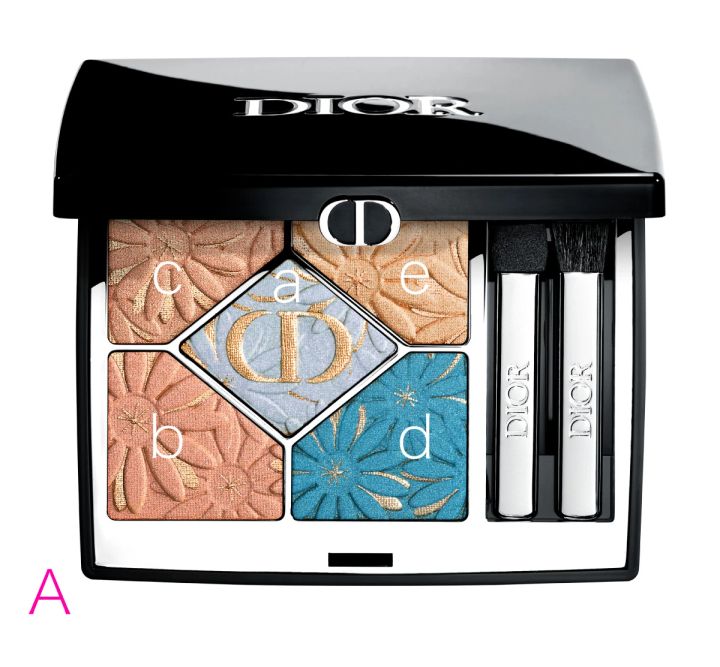 ディオールショウ サンク クルール 162 ブルーアイシャドウ アイメイク 似合う 使い方