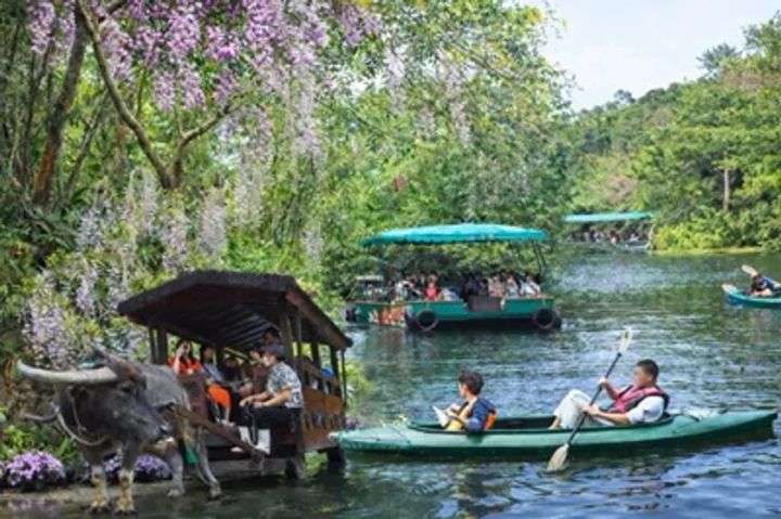 新緑に包まれたビオスの丘のイメージ
