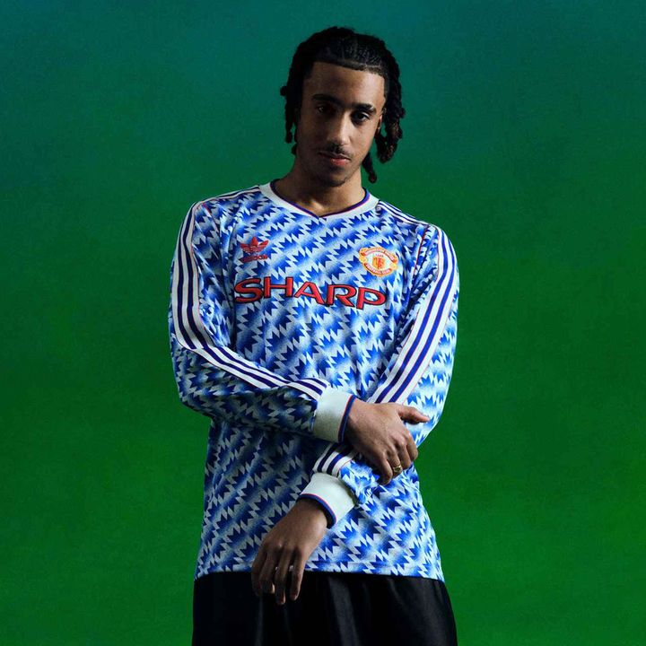 画像4: Manchester United 1990-92 adidas Away Remake