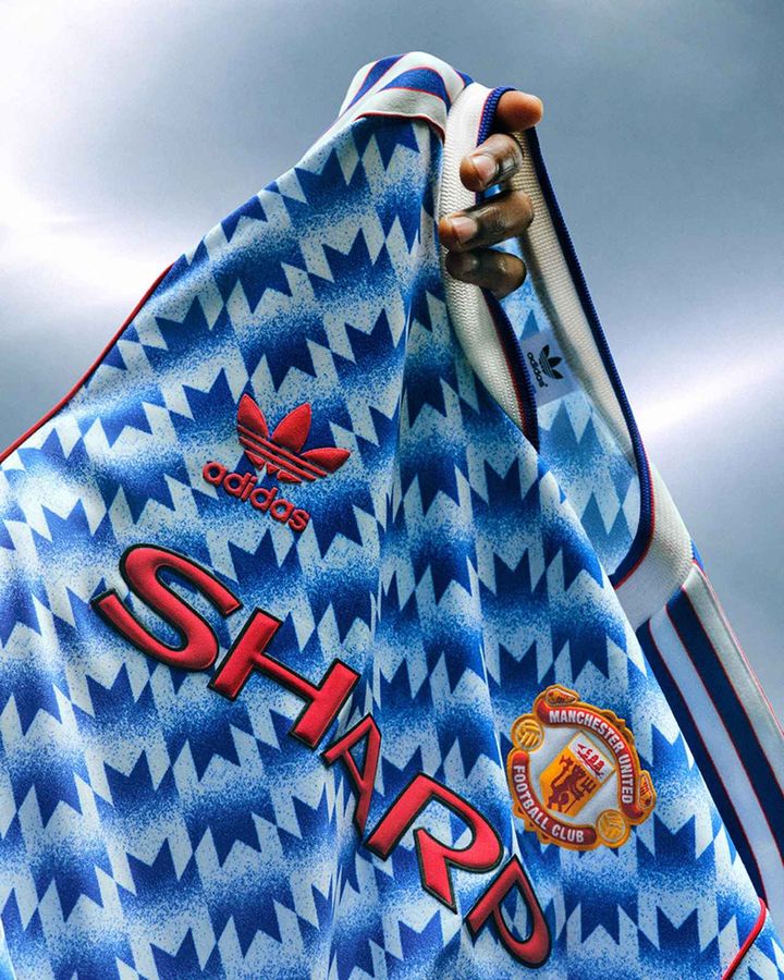 画像3: Manchester United 1990-92 adidas Away Remake