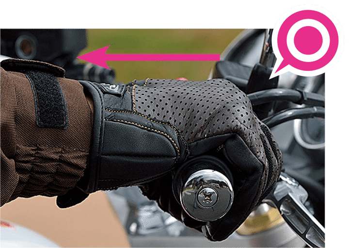 走行中の“痛み”解消マニュアル～グリップを握る手首や掌が痛い！～