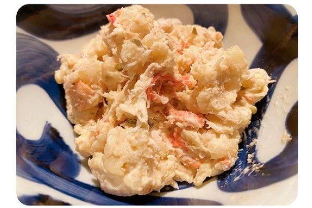 蟹入りポテトサラダ （C）まいったねぇ、野宮レナ／KADOKAWA
