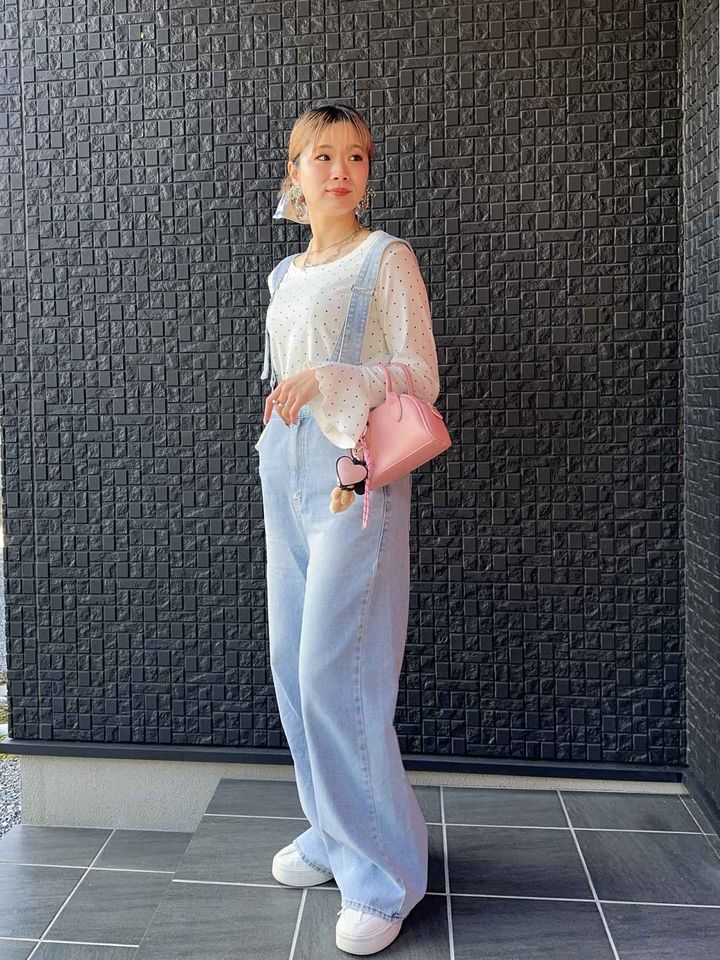 画像: ドットトップス着画