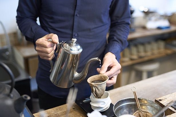 深煎り・ネルドリップの専門店としては、松山界隈でほぼ唯一の存在