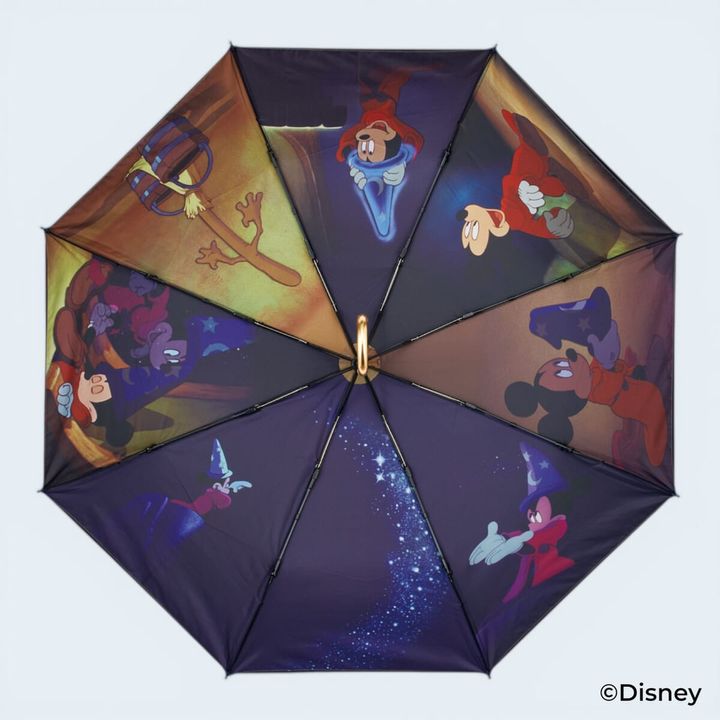 ファンタジア/ファイナルフレーム 晴雨兼用両面印刷折りたたみ傘55cm