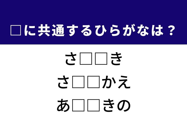 3つの言葉の空欄を埋めて正しい日本語を完成させるクイズです。金額の計算、行動を遠慮すること、そして枕詞として使われる言葉をヒントに、共通するひらがな2文字を導き出しましょう。