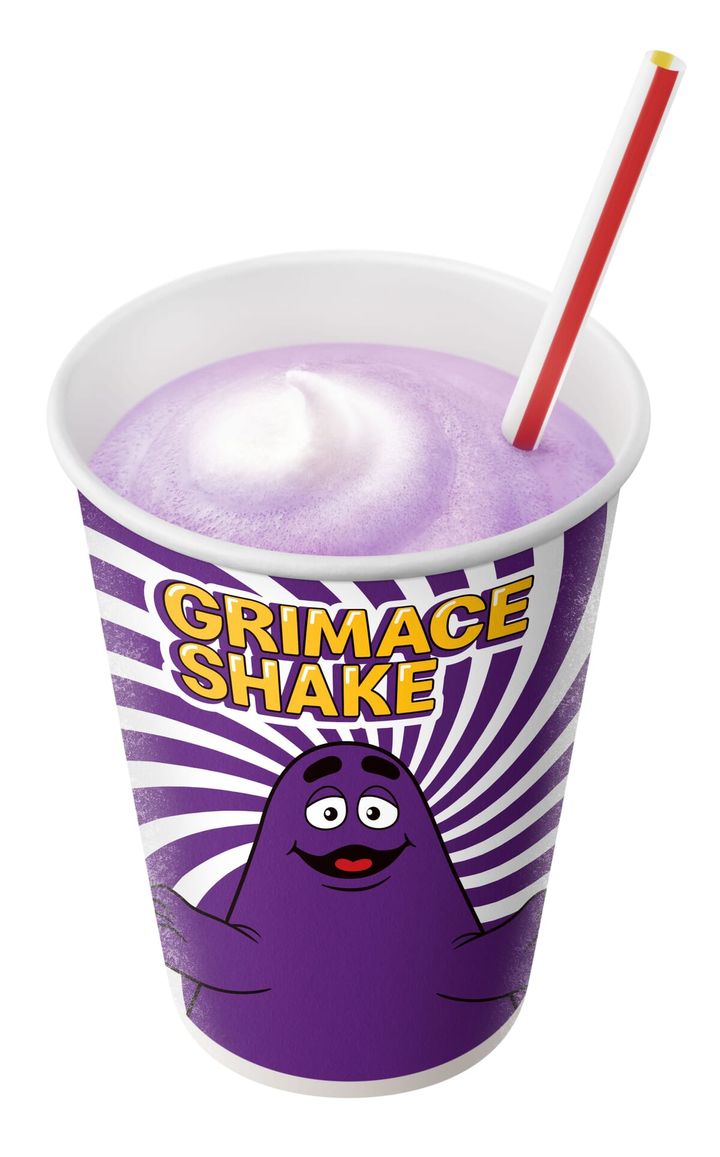 「グリマスシェイク ブルーベリーヨーグルト味 Sサイズ